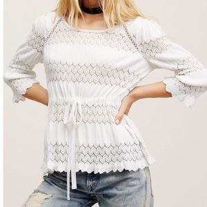COPY - Free People Fire Island Open Knit Top